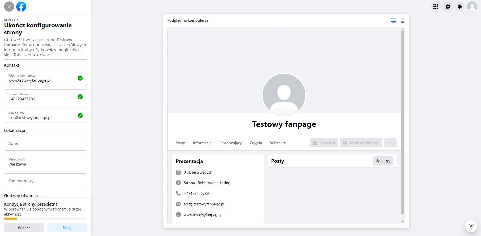 Jak założyć fanpage na fb