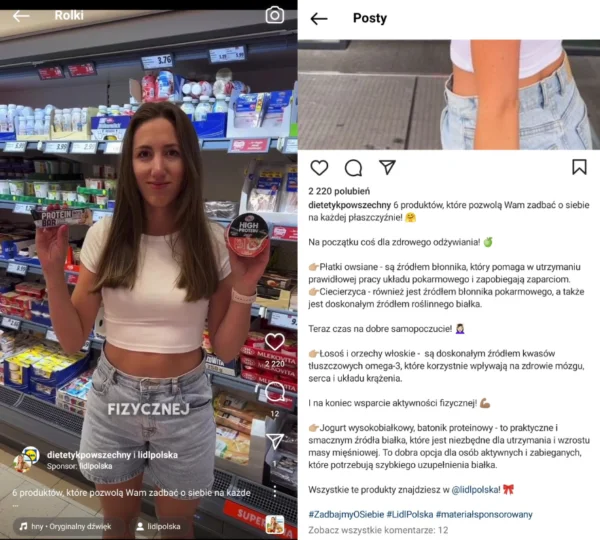 kampania z influencerem z niszy reklamowej