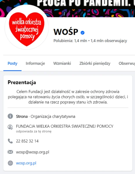 informacje na social media 